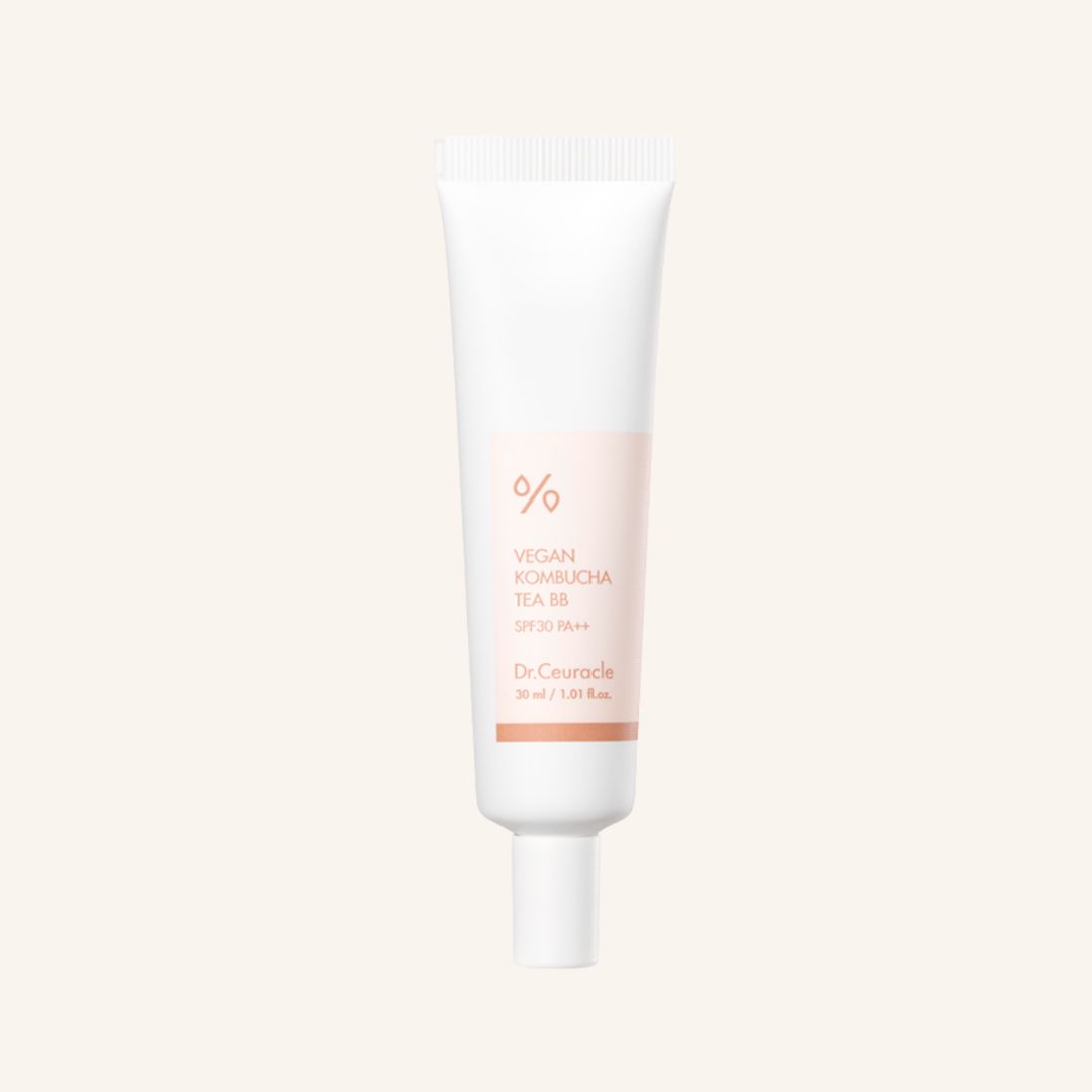 Веганський тональний ВВ-крем з экстрактом комбучи SPF 30/PA++ Веганський тональний ВВ-крем з экстрактом комбучи SPF 30/PA++